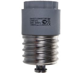 Переходник Uniel LH40-27L BASE ADAPTOR для цоколей с E40 на E27 длинный. 719 