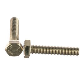 Болт с шестигранной головкой, с полной резьбой ЕВРОПАРТНЕР DIN 933 нержав. сталь, 10х50 мм, 2 шт. G2 1050 1 