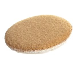 Насадка-овчина с поролоном полировочная, с липучкой, 125 мм, 2 шт АвтоDело 44066 10217 