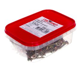 Универсальный саморез Госкреп дерево/ДСП/OSB, 3.5х25 мм, 250 шт., пластиковый контейнер, 280 мл 1-0022620 