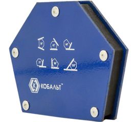 Угольник магнитный многопозиционный (95х48 мм; 6 углов; до 11 кг) КОБАЛЬТ 790-069 
