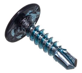 Прессшайба Качественный КРЕПЕЖ 4.2х16 мм, серый графит RAL 7024, сверло, 250 шт 0301095 КЧ 