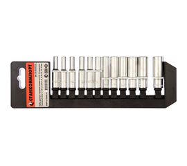 Набор торцевых головок (4-13 мм; 1/4") 12 предметов Станкоимпорт CS-2012DPHD 