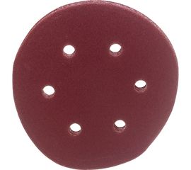 Круг шлифовальный СТАНДАРТ (5 шт; 150 мм; 6 отв; Р240) Зубр 35350-150-240 