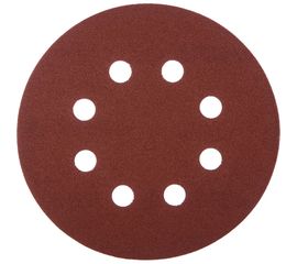 Круг шлифовальный универсальный 5 шт. (125 мм; Р180) "МАСТЕР" Зубр 35562-125-180 