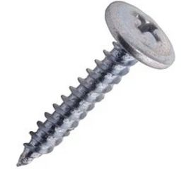 Саморез по металлу с пресс-шайбой Саморезик 4,2х25 полусфера, оцинк., острый 600 шт DGVo-4,2/25-600 