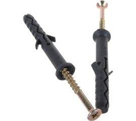 Дюбель-гвоздь Качественный КРЕПЕЖ потайной бортик, 8х60, 50 шт 0500621 КЧ 