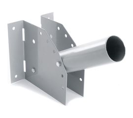 Кронштейн FERON ДС-1-60 для уличного светильника с переменным углом d60mm, серый 41429 