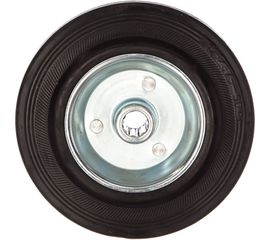Колесо (125 мм; г/п 100 кг; резина/металл; игольчатый подшипник) ЗУБР 30936-125 