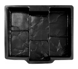 Форма для тротуарной плитки Ресурс ДОРОЖКА 460х420х50 мм, черный 14473 