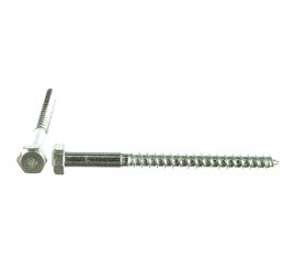 Шуруп глухарь с шестигранной головкой Метизный двор 8,0x100, 50 шт. 4607159063885 
