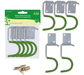 Набор держателей для садовых инструментов МУЛЬТИДОМ 5шт. J83-190 