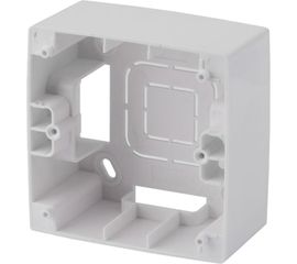 Коробка накладного монтажа ЭРА 12610101 1 пост, Эра12, белый Б0043160 