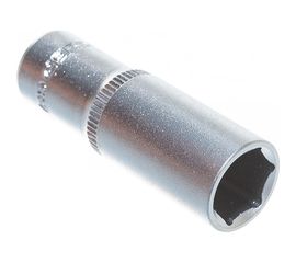 Головка торцовая удлиненная МАСТЕР (12 мм; 1/4"; Cr-V; FLANK) Зубр 27717-12 