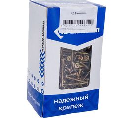 Саморез КРЕП-КОМП желтый цинк POZY 4х40 700шт жд440ф 