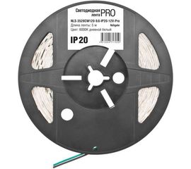 Светодиодная лента Navigator 71 705 NLS-3528CW120-9.6-IP20-12V-Pro R5 9.6Вт/м, упаковка 5м 19367 398812 