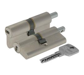 Цилиндровый механизм под вертушку CISA ASTRAL ОА312-19.12 80 мм/30+10+40, НИКЕЛЬ 2160 