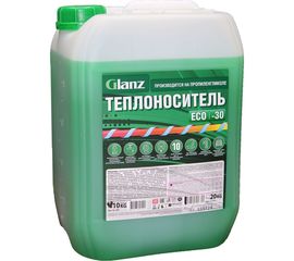 Теплоноситель (-30; 10 кг; пропиленгликоль) ECO Glanz GL402 
