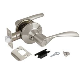 Ручка защелка AJAX 6010 SN-P без фик. мат. никель 39523 