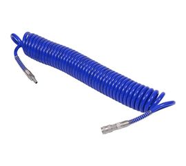 Шланг пневматический спиральный высокого давления (10х15 мм; 15 м; полиуретановый) МАСТАК 680-10115SQ 