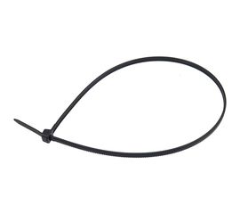 Нейлоновая хомут-стяжка с тройным замком REXANT 400x4,8 мм, черная, упаковка 100 шт. 67-0401 