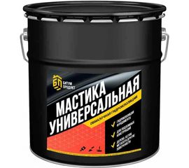 Битумная универсальная мастика БИТУМ ПРОДУКТ 15 кг BP-002 