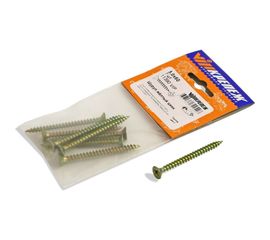 Шуруп VIPкрепеж желтый цинк 5,0х60 7шт 11390 VIP 