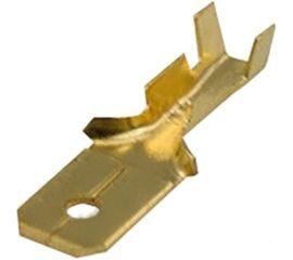 Плоская клемма REXANT штекер 6.3мм 0,5-1.5кв.мм 08-0913 