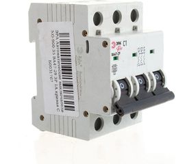 Автоматический выключатель ЭРА NO-900-35 ВА47-29 3P 1А кривая C Б0031767 