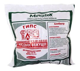 Гипс строительный 2 кг Movatex Т02363 
