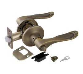 Ручка защелка PUNTO 6030 MAB-B фик. мат. бронза 34679 