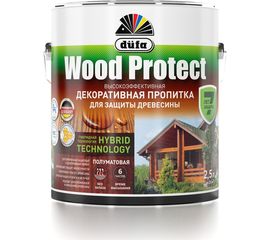 Пропитка для защиты древесины Dufa Wood Protect сосна 2,5 л МП000015773 