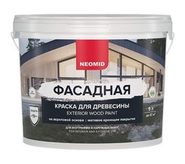 Фасадная краска для древесины NEOMID 9 л Прованские травы Н-КраскаФас-9-ПровТрав 