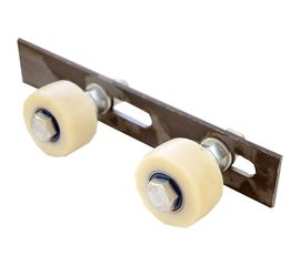 Комплект поддерживающих роликов на пластине Rolik-Opt капролон, d.50 К1104 