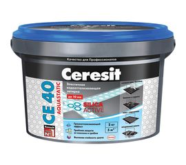 Затирка Ceresit №40 Aquastatic СЕ 40 Жасмин 2 кг 1/12 17280 