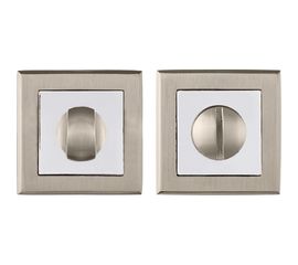 Поворотная ручка PUNTO BK6 QL SN/CP-3 матовый никель/хром 33229 