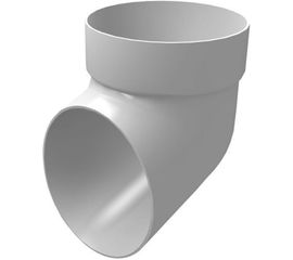 Сливное колено GrandLine ПВХ, белое 