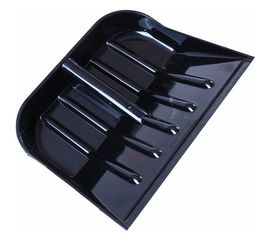 Снеговая лопата ON 450х390мм из поликарбоната d-32 ЧЕРНАЯ 24-01-017 