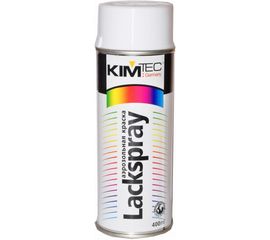 Краска KIM TEC аэрозольная белая матовая RAL9003 400мл 54390 