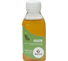 Масло для кухонных аксессуаров и игрушек из дерева MAZ-SLO цвет Вереск 100 мл 8071804 