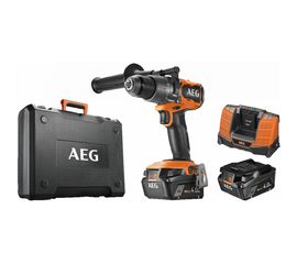 Бесщеточная аккумуляторная ударная дрель-шуруповерт AEG 18В BSB18C3BL-402C 4935478938 