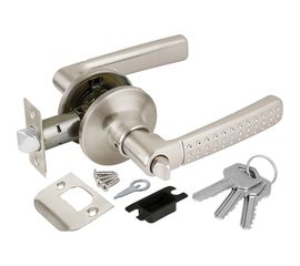 Ручка защелка PUNTO 6026 SN-E кл./фик. мат. никель 36845 