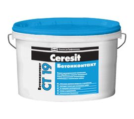 Грунтовка бетонконтакт CERESIT CT 19 15 кг 1/44 22871 