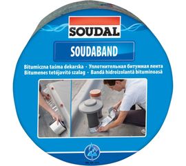 Соудабанд SOUDAL 15 см коричневый RAL8017 8-lingual 121852 