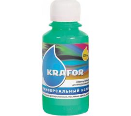Универсальный колер Krafor №14 изумруд 100 мл 32164 