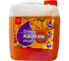 Износостойкая эмаль для бордюров KRAFOR черная, 7 кг 211807 