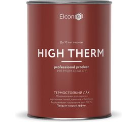 Термостойкий лак Elcon 1 л 00-00002950 