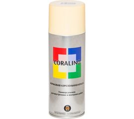 Аэрозольная краска CORALINO RAL1015 Светлая слоновая кость C11015 