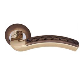 Дверная ручка Vilardi мод. Грация, цвет GP/MAB 4680275000996 