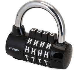 Навесной кодовый замок Аллюр ВС1К-60/7 черный 3458 